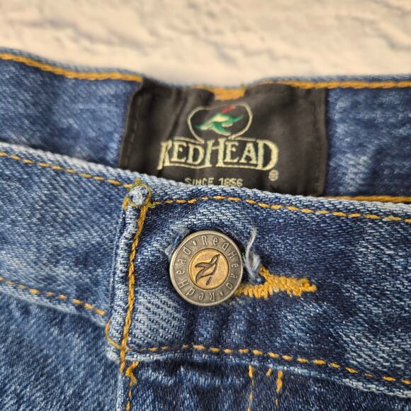NWT Redhead Men's Jeans Bootcut size 34/30 Made in Mexico 100% cotton - Picture 10 of 13